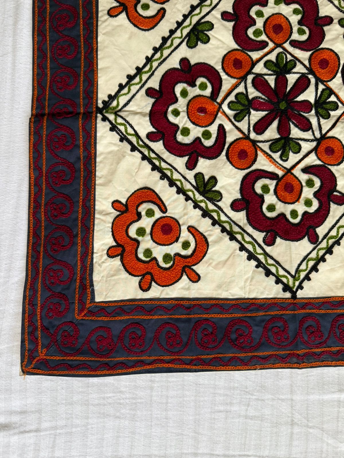 Stichero FolkArt Floral Tapestry Panel