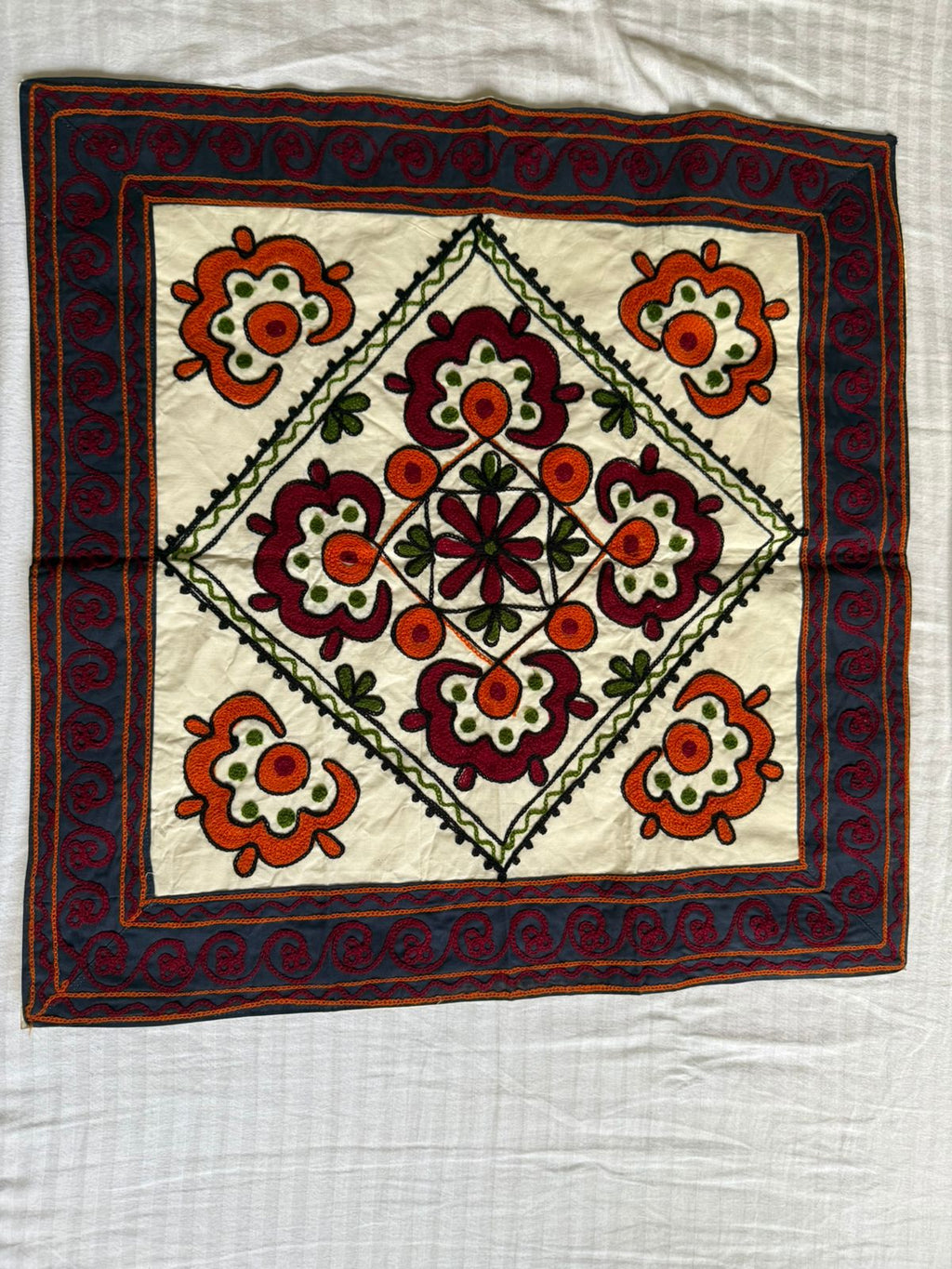 Stichero FolkArt Floral Tapestry Panel