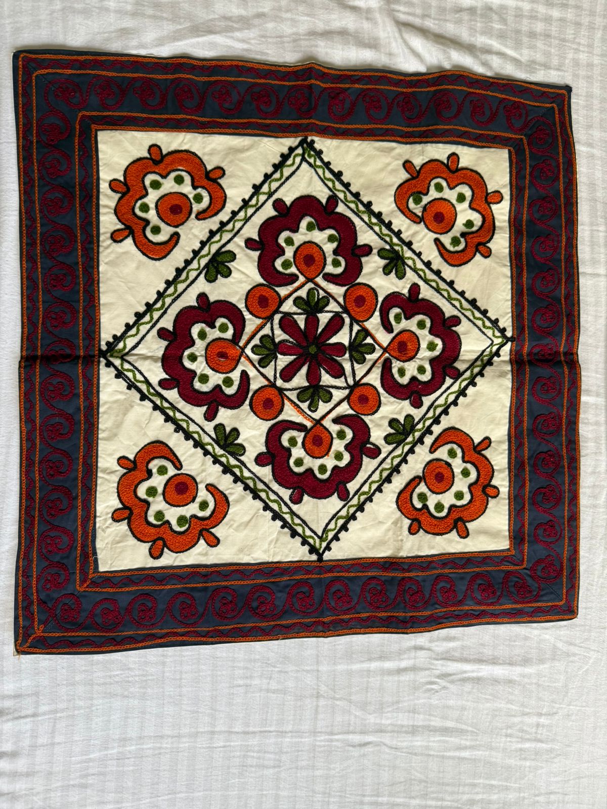 Stichero FolkArt Floral Tapestry Panel